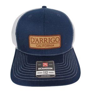 D'ARRIGO Classic California112 Trucker Cap Adjustable Size